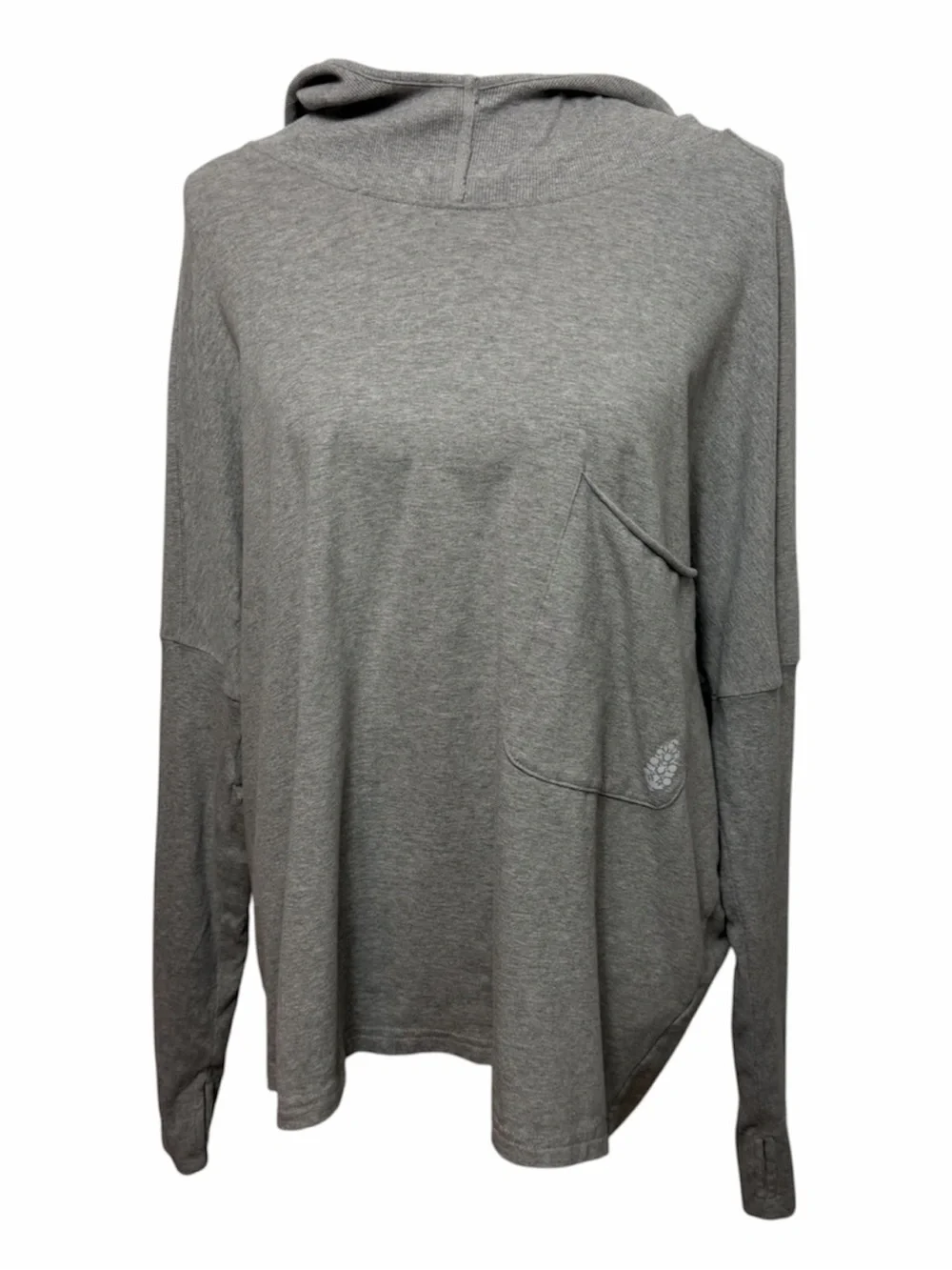 Free People Movement Hot Stretch Gray Hoodie Women's XS
